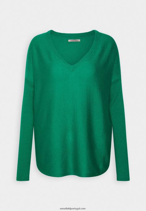 mulheres jumper verde F4BZ0D840 Anna Field