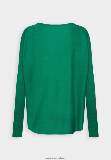 mulheres jumper verde F4BZ0D840 Anna Field