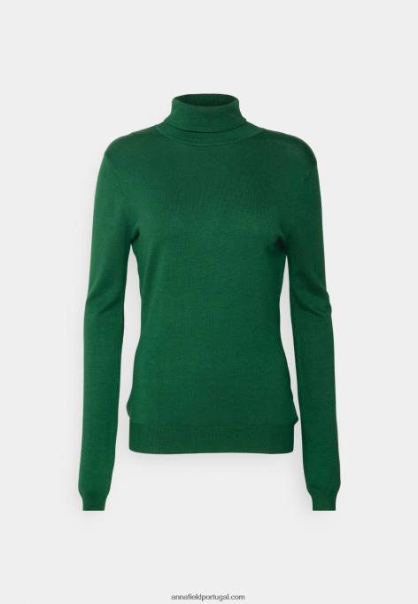 mulheres jumper verde F4BZ0D855 Anna Field