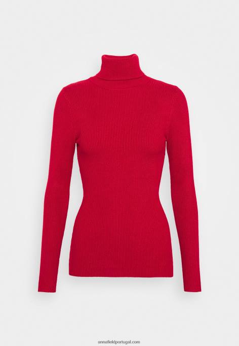 mulheres jumper vermelho F4BZ0D838 Anna Field