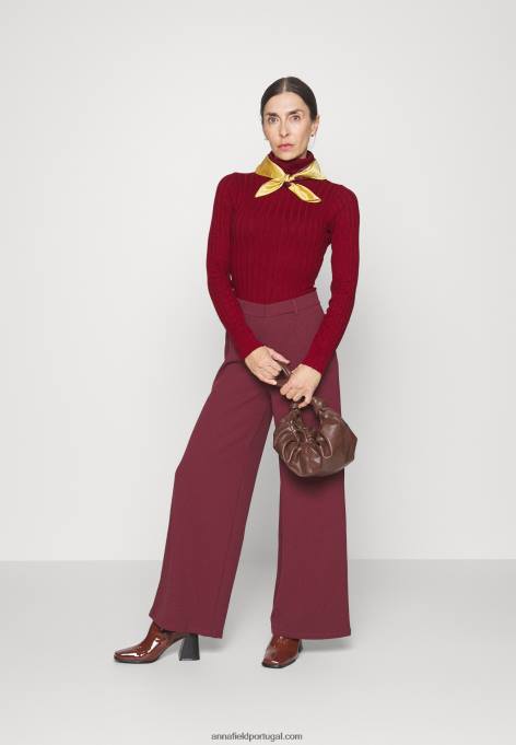 mulheres jumper vermelho escuro F4BZ0D843 Anna Field