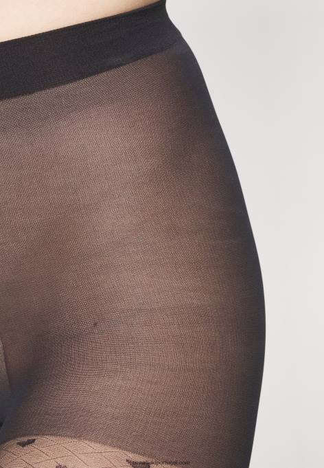 mulheres 2pacote de meia-calça preta F4BZ0D1108 Anna Field