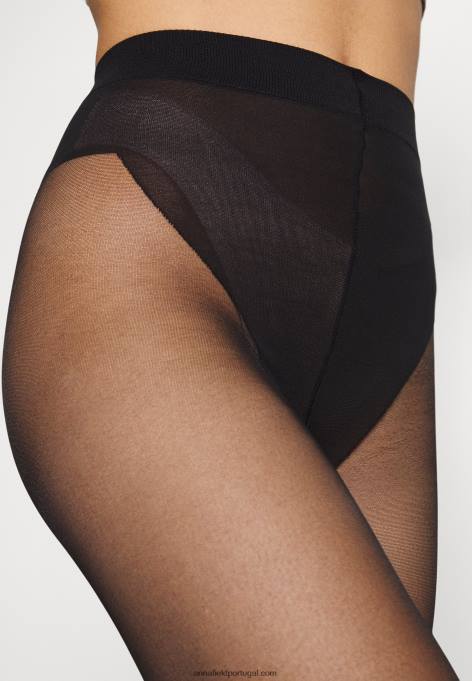 mulheres meia-calça preta F4BZ0D1111 Anna Field