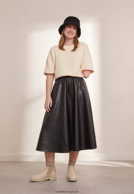 mulheres moletom bege F4BZ0D758 Anna Field