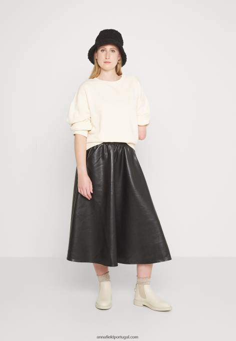 mulheres moletom bege F4BZ0D758 Anna Field