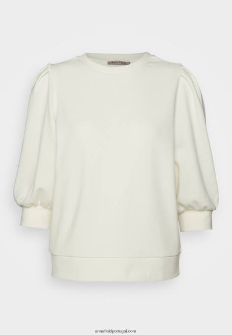mulheres moletom off white F4BZ0D766 Anna Field