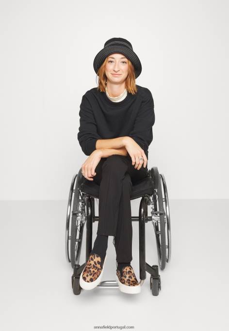 mulheres moletom preto F4BZ0D765 Anna Field