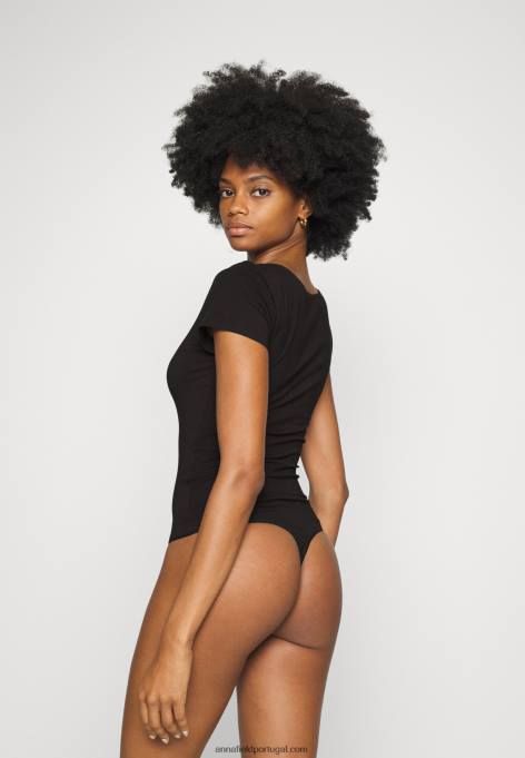 mulheres 2 pacotes de corpo preto F4BZ0D1027 Anna Field