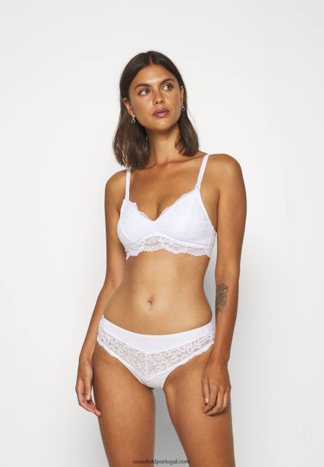 mulheres 2 pacotes de sutiã de maternidade sutiã triângulo rosa/branco F4BZ0D926 Anna Field