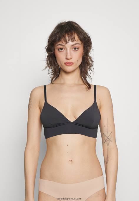 mulheres 3 pack bustier cinza/branco/nude F4BZ0D938 Anna Field