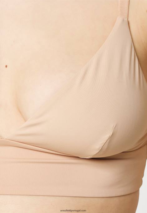 mulheres 3 pack bustier cinza/branco/nude F4BZ0D938 Anna Field