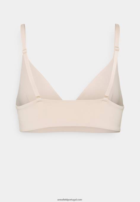 mulheres 3pp bralette sutiã triângulo nude F4BZ0D950 Anna Field