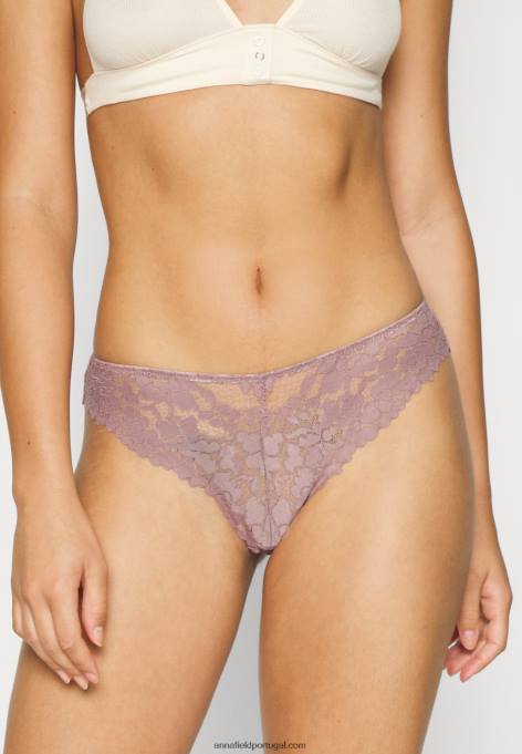 mulheres 3pp cueca verde nude/branco/rosa F4BZ0D981 Anna Field
