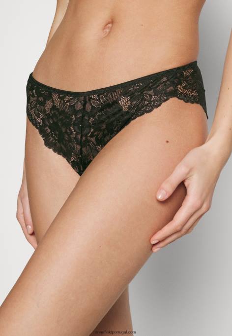 mulheres 7 pack tanga rosa F4BZ0D1005 Anna Field