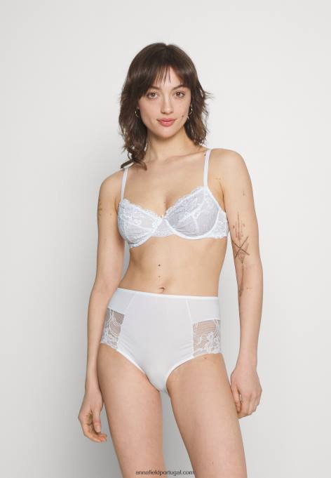 mulheres Pacote com 2 cuecas azul escuro/branco F4BZ0D1002 Anna Field