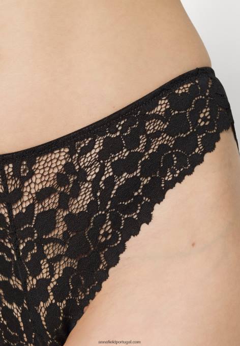 mulheres Pacote com 3 cuecas laranja/preto F4BZ0D996 Anna Field