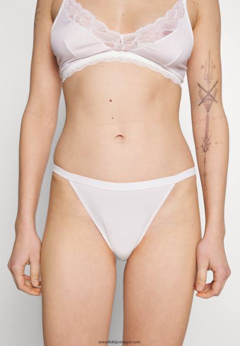 mulheres Pacote com 5 cuecas branco/azul escuro/nude F4BZ0D975 Anna Field