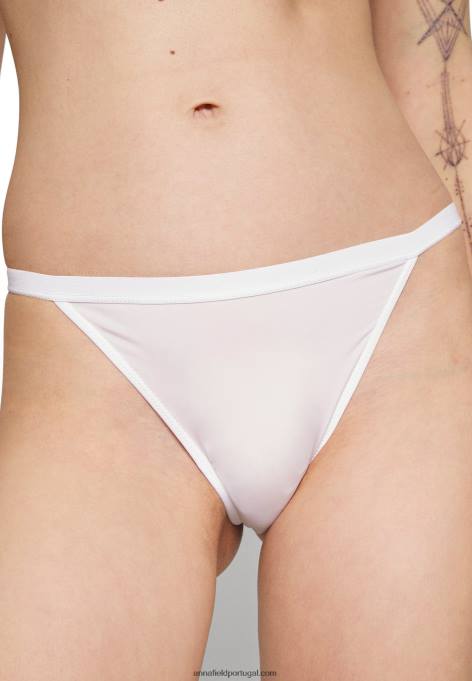 mulheres Pacote com 5 cuecas branco/azul escuro/nude F4BZ0D975 Anna Field