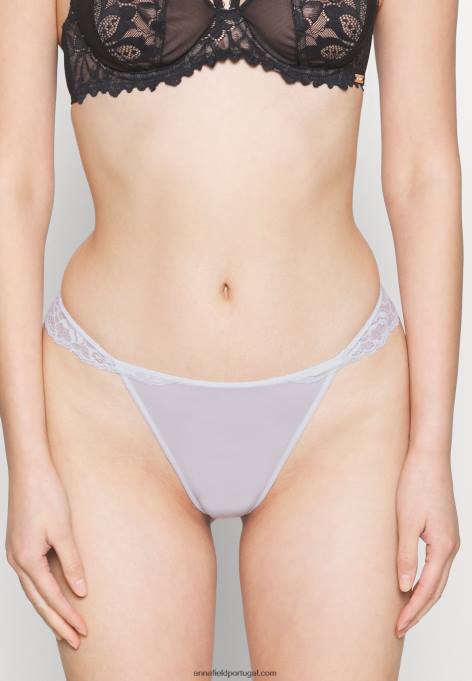 mulheres Pacote com 5 tangas nude/preto F4BZ0D1007 Anna Field