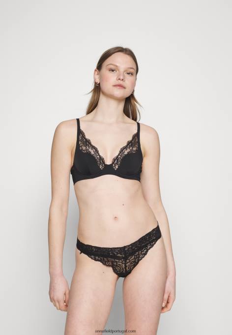 mulheres Pacote com 5 tangas schwarz/wei/nude F4BZ0D961 Anna Field