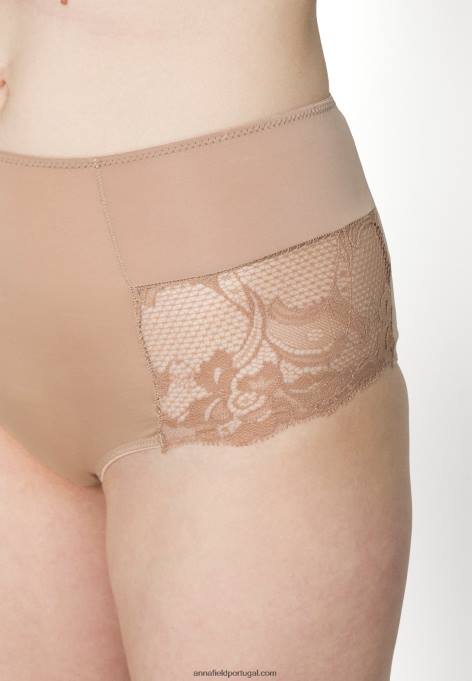 mulheres Pacote de 2 cuecas pretas/nudes F4BZ0D987 Anna Field