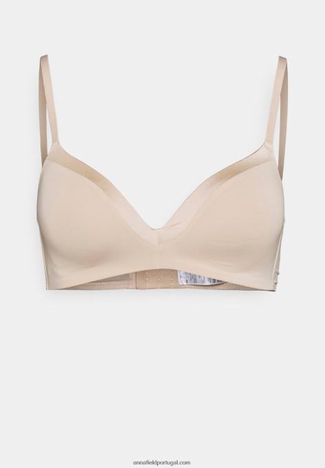 mulheres edison pacote com 2 sutiã camiseta sem aro preto/nude F4BZ0D920 Anna Field