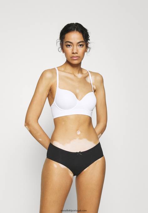 mulheres pacote romy 7 cueca cinza F4BZ0D991 Anna Field