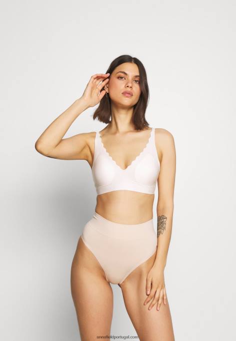 mulheres tanga de cintura alta 2pp bege F4BZ0D1015 Anna Field