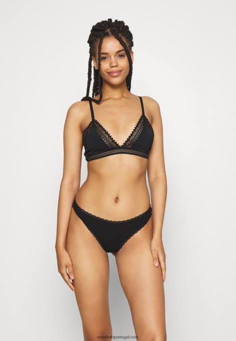 mulheres tanga fio dental iris 5pp preta F4BZ0D995 Anna Field
