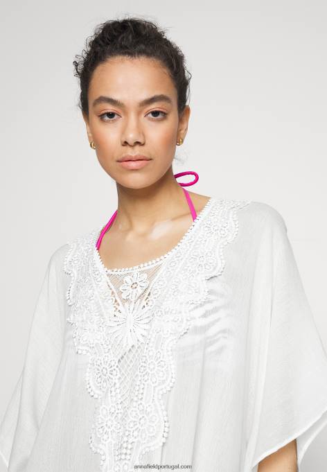 mulheres acessório de praia branco F4BZ0D742 Anna Field