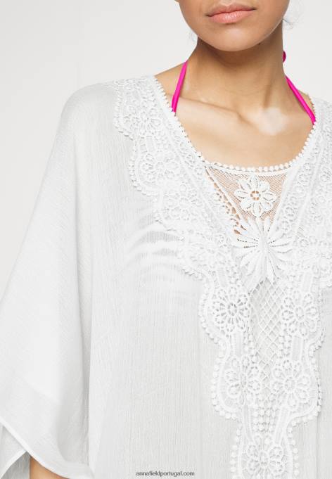 mulheres acessório de praia branco F4BZ0D742 Anna Field