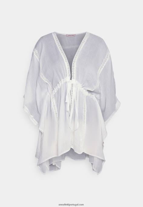 mulheres acessório de praia branco F4BZ0D746 Anna Field