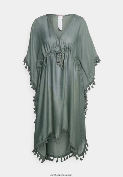 mulheres acessório de praia caqui F4BZ0D744 Anna Field