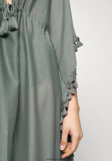 mulheres acessório de praia caqui F4BZ0D744 Anna Field