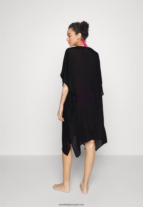 mulheres acessório de praia preto F4BZ0D743 Anna Field