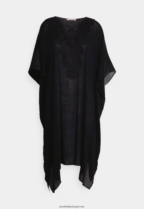 mulheres acessório de praia preto F4BZ0D743 Anna Field