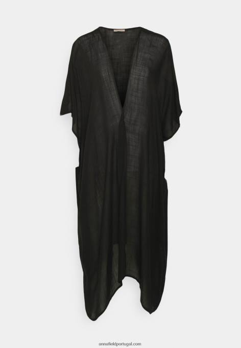 mulheres acessório de praia preto F4BZ0D747 Anna Field