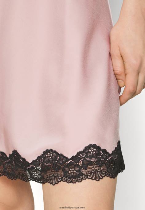 mulheres camisola rosa/preta F4BZ0D1041 Anna Field