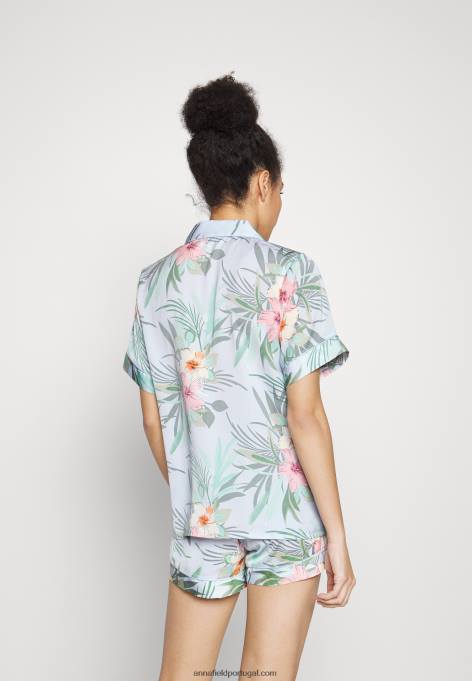 mulheres pijama azul F4BZ0D1066 Anna Field