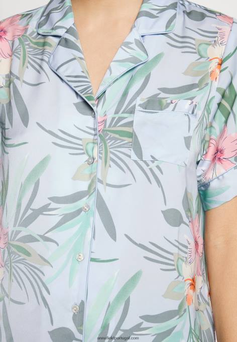 mulheres pijama azul F4BZ0D1066 Anna Field