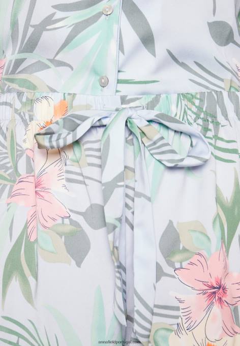 mulheres pijama azul F4BZ0D1066 Anna Field