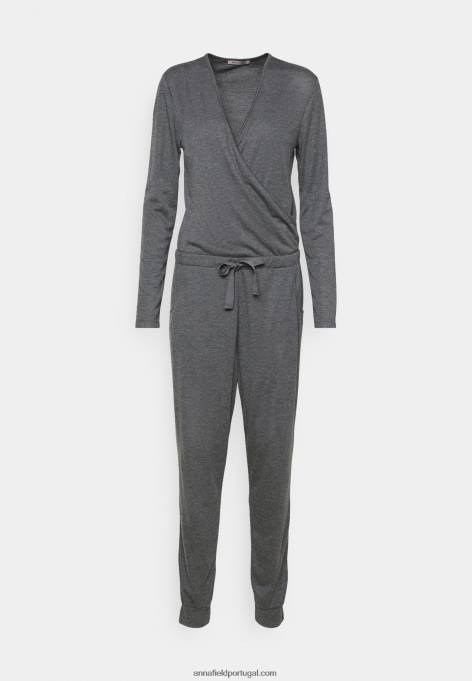 mulheres pijama cinza escuro F4BZ0D1058 Anna Field