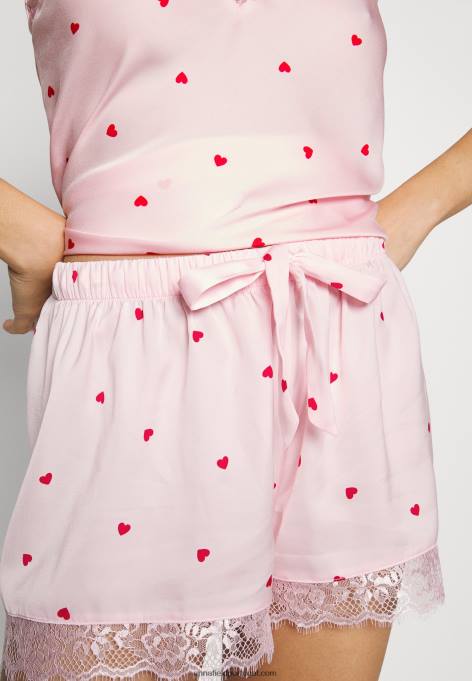 mulheres pijama rosa F4BZ0D1063 Anna Field