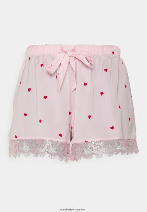 mulheres pijama rosa F4BZ0D1063 Anna Field