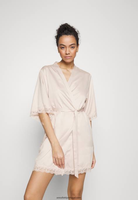 mulheres roupão off-white F4BZ0D1078 Anna Field