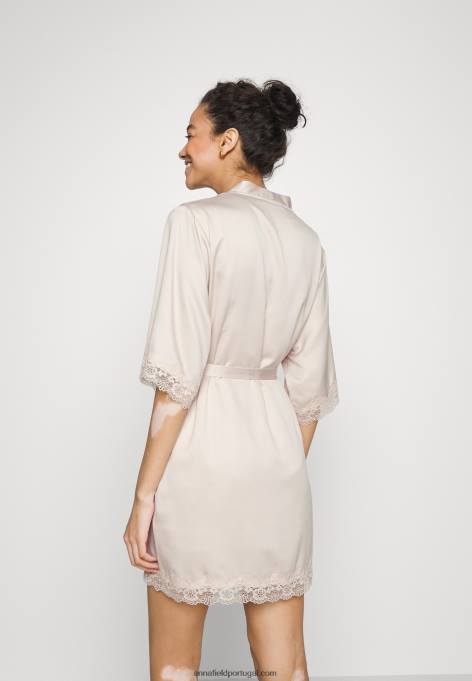 mulheres roupão off-white F4BZ0D1078 Anna Field
