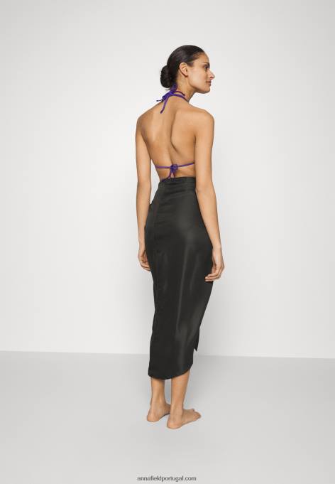 mulheres geo print sarong 917 saia envelope multicolorida 802 preta F4BZ0D815 Anna Field