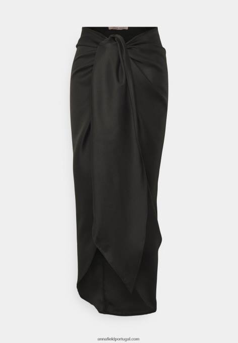 mulheres geo print sarong 917 saia envelope multicolorida 802 preta F4BZ0D815 Anna Field