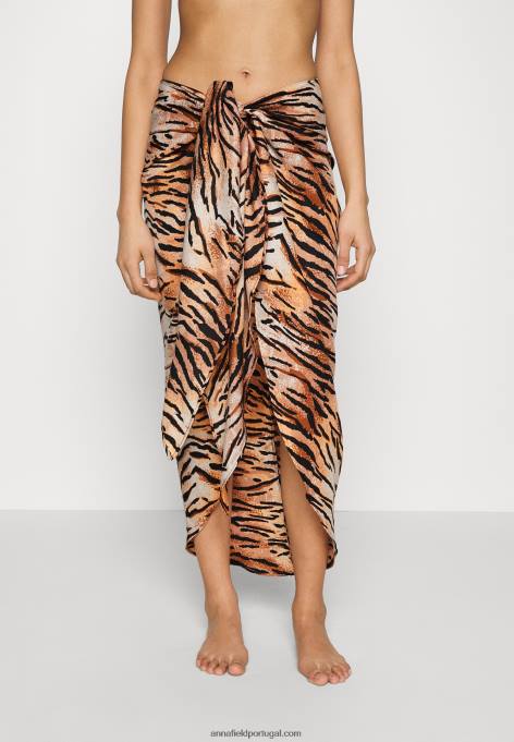 mulheres geo print sarong 917 saia envelope multicolorida multicolorida F4BZ0D812 Anna Field