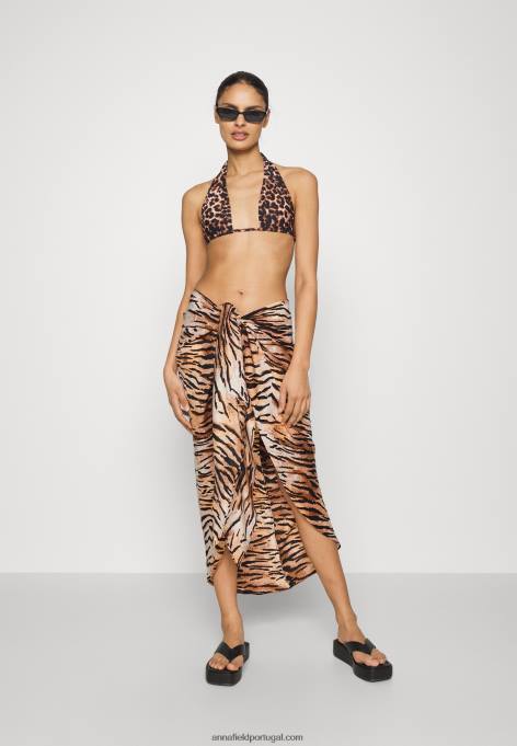 mulheres geo print sarong 917 saia envelope multicolorida multicolorida F4BZ0D812 Anna Field